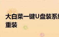 大白菜一键U盘装系统：轻松实现系统安装与重装