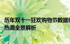 历年双十一狂欢购物节数据统计报告：揭秘2019双十一消费热潮全景解析