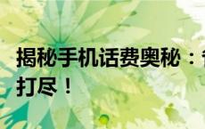揭秘手机话费奥秘：省钱秘籍、充值方式一网打尽！